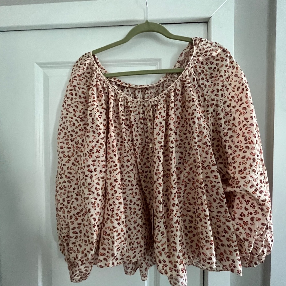 Printed Doen Blouse